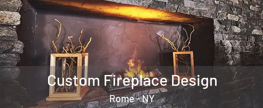  Custom Fireplace Design Rome - NY