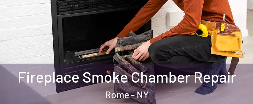  Fireplace Smoke Chamber Repair Rome - NY