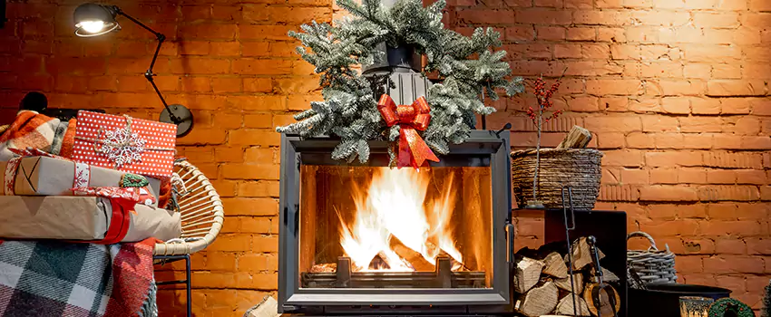 Travis Industries Linear Gas Fireplace Installation in Rome, New York