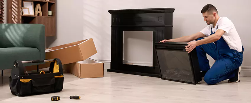 Old Rusted Metal Fireplace Repair And Replacement in Rome, NY