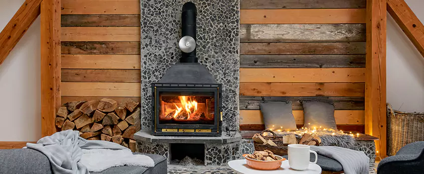 Thelin Hearth Products Direct Vent Gas Stove Fireplace Inspection in Rome, New York