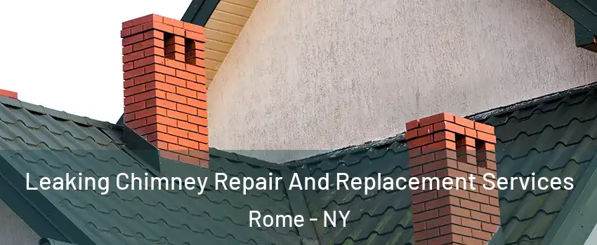  Leaking Chimney Repair And Replacement Services Rome - NY