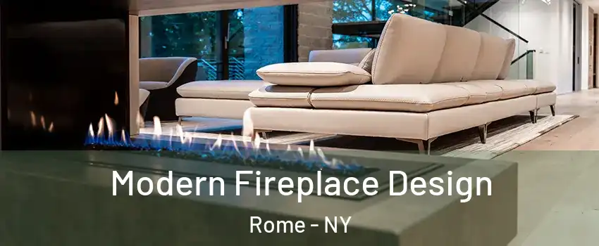  Modern Fireplace Design Rome - NY